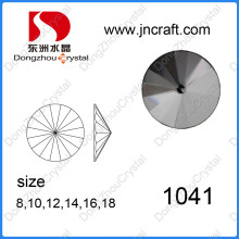 Wholesale Round Shape Available Top Quality Crystal Glass Rhinestone for Decoration